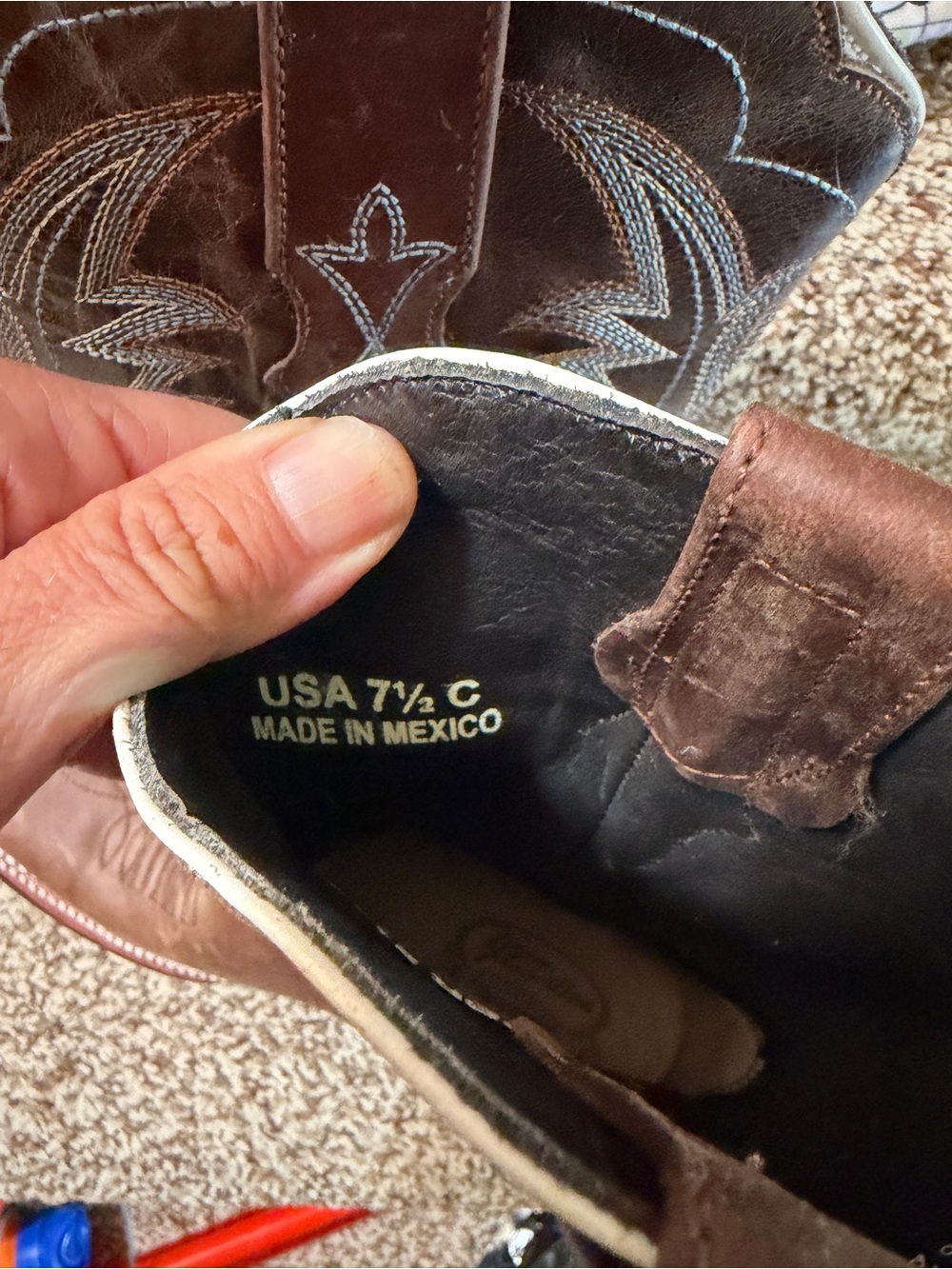 J.B. Dillon Reserve Western Boots
Women’s 7.5 C (wide) - Picture 8 of 8